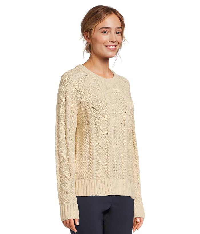 L.L.Bean Signature Cotton Fisherman Crewneck Sweater - Image 2