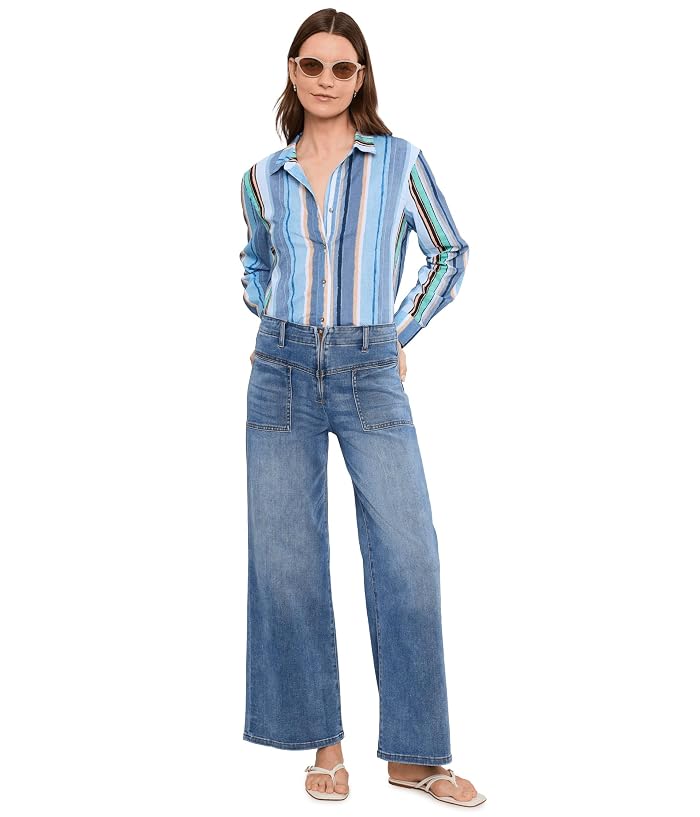 KUT from the Kloth Meg High-Rise Wide Leg Pants in Queenly - Image 2