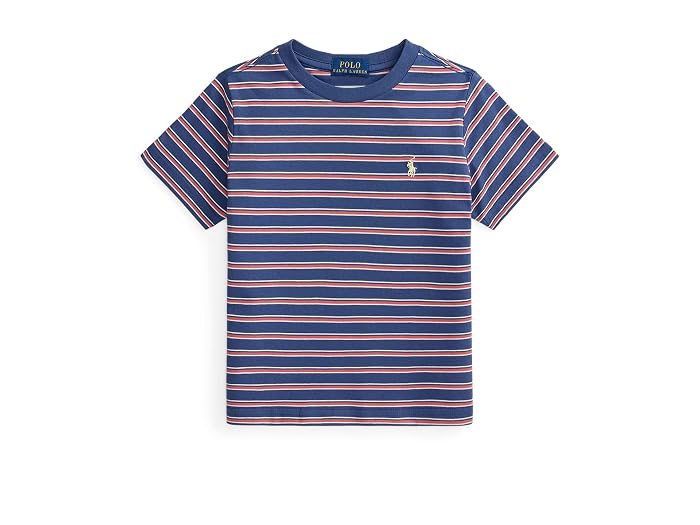 Polo Ralph Lauren Kids Striped Cotton Jersey Tee (Toddler/Little Kid)