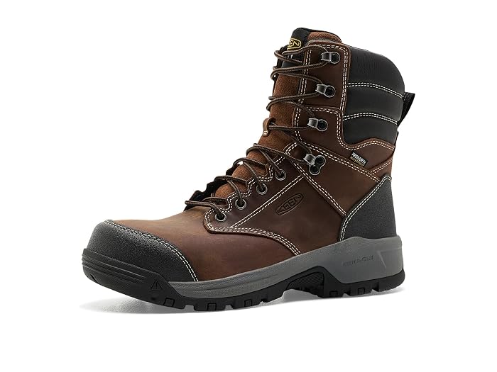 KEEN Utility Evanston 8" Waterproof Work Boots (Carbon Toe)