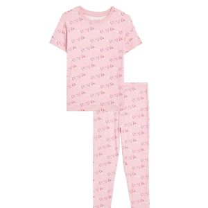 Kickee Pants Kids Print Short Sleeve Pajama Set (Toddler/Little Kid/Big Kid)
