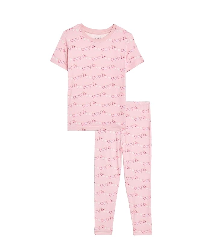 Kickee Pants Kids Print Short Sleeve Pajama Set (Toddler/Little Kid/Big Kid)