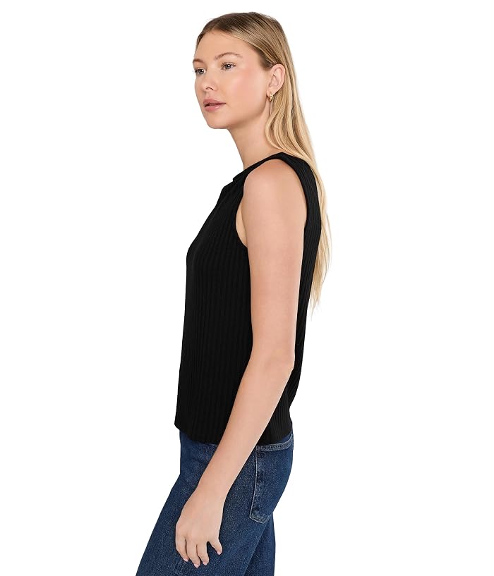 Liverpool Los Angeles Sleeveless High Boatneck Knit Top - Image 3