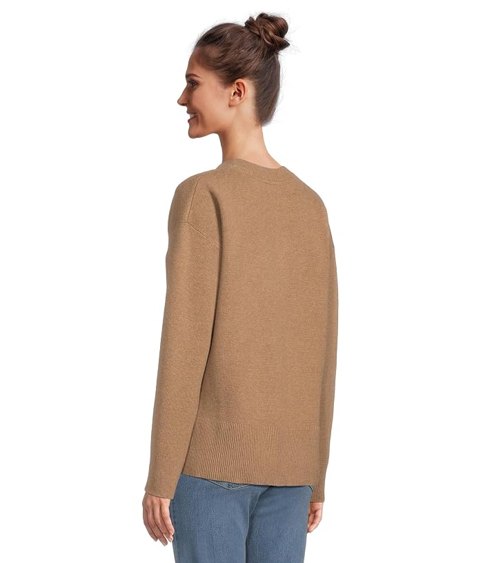 L.L.Bean Wicked Soft Cotton/Cashmere Crewneck Sweater - Image 3