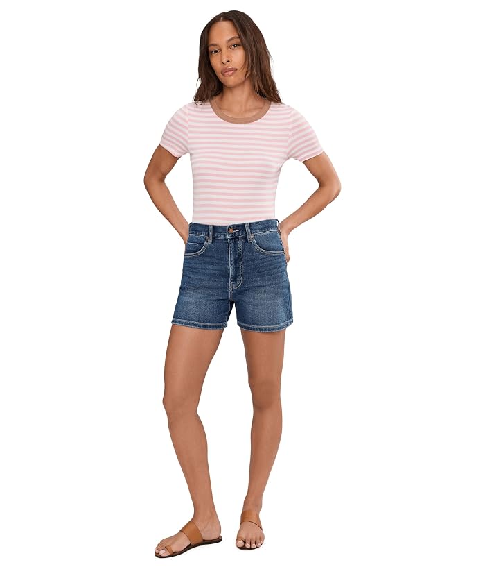 Liverpool Los Angeles 4.5" High-Rise Heritage Denim Shorts - Image 2