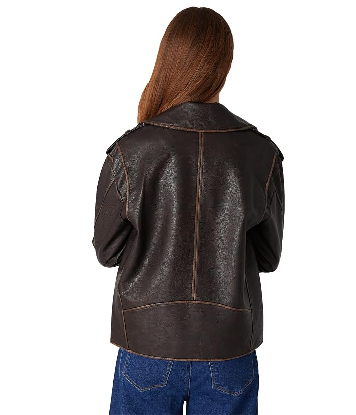 Blank NYC Vegan Leather Moto Jacket - Image 2