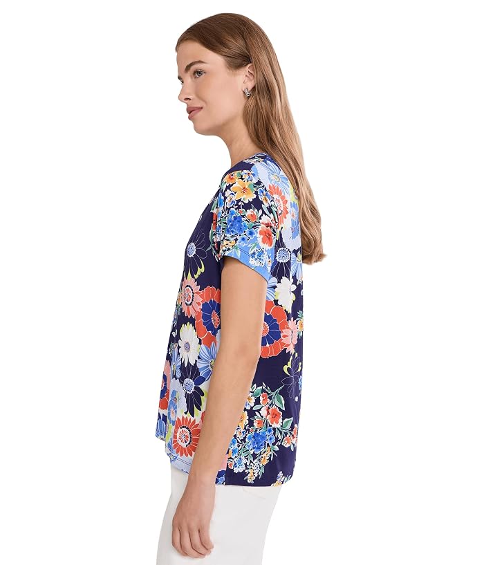 Johnny Was The Janie Favorite Short Sleeve V-Neck Tee - Image 3