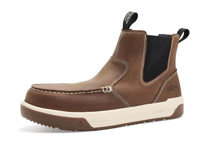 KEEN Utility Gibson Chelsea Work Boots (Carbon Toe)