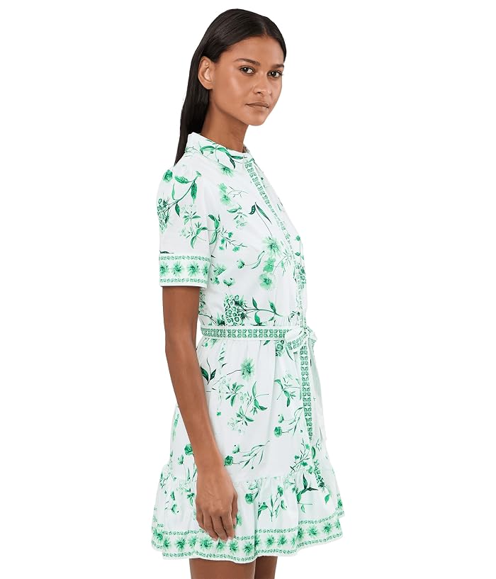CeCe Tie Waist Mini Shirt Dress - Image 3