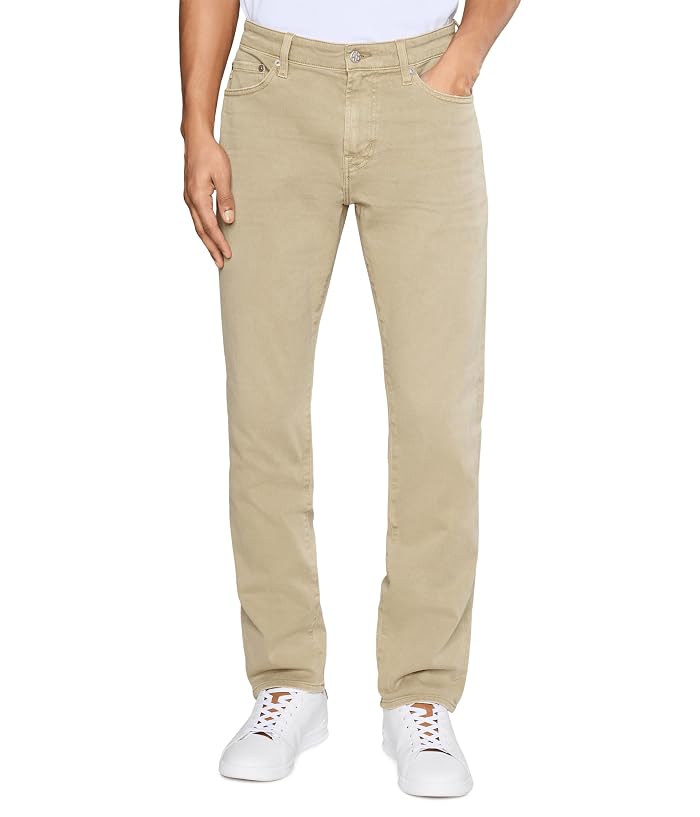 AG Jeans Everett Slim Straight Jeans 7 Years Sulfur Valley Tan