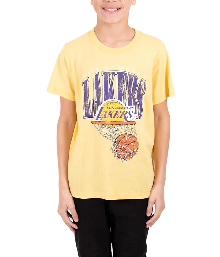 Ultra Game NBA Official Super Soft Distressed T-Shirt (Big Kid) - Image 4