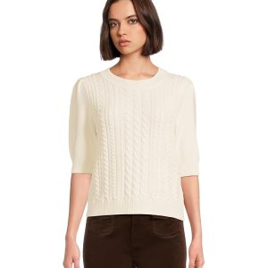 Michael Stars Elaine Puff Sleeve Pullover