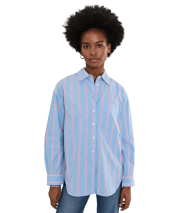 Madewell Easy Shirt - Midweight Washed Poplin