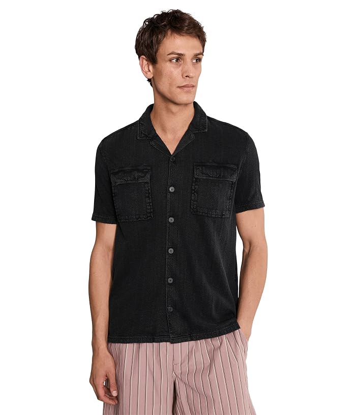John Varvatos Amadora Camp Collar Shirt