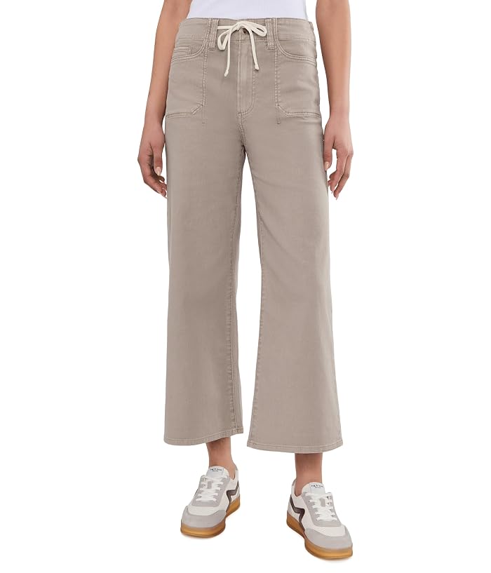 Paige Petite Ari with Waistband Tie Stitch Through Pockets in Vintage Utaupia