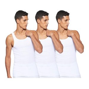 Hanes Tagless Cotton Tank Undershirt – Multiple Colors (White, Black/Grey)