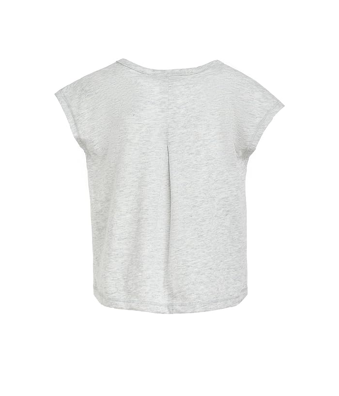 adidas Kids Back Pleated Heather Tee Mesh Shorts Set (Infant) - Image 2