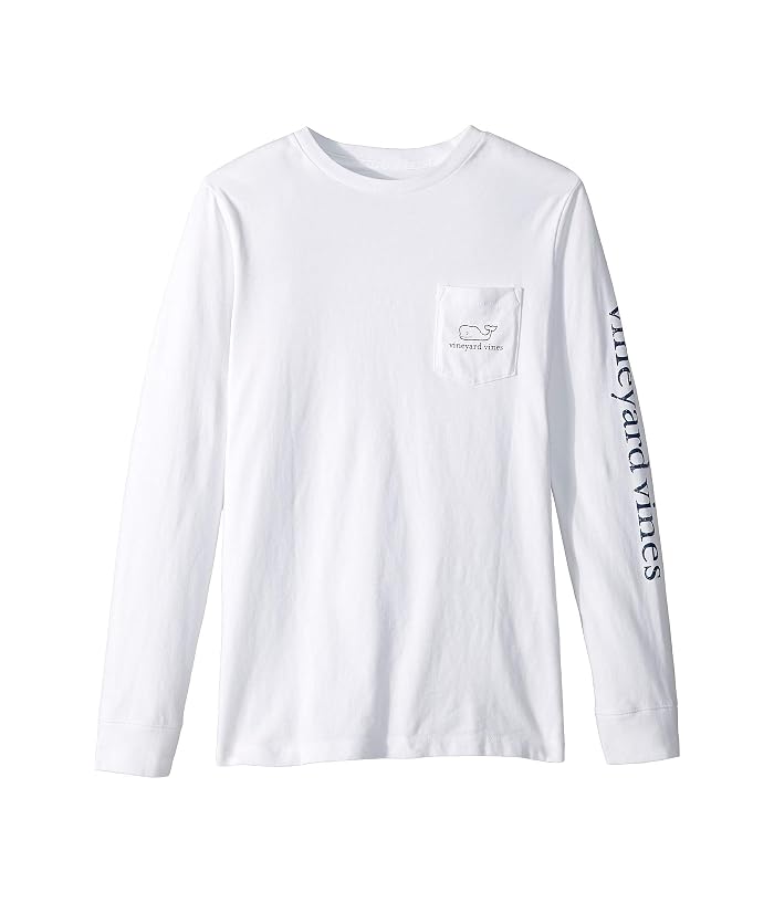 Vineyard Vines Kids Long Sleeve Vintage Whale (Toddler/Little Kids/Big Kids) - Image 4