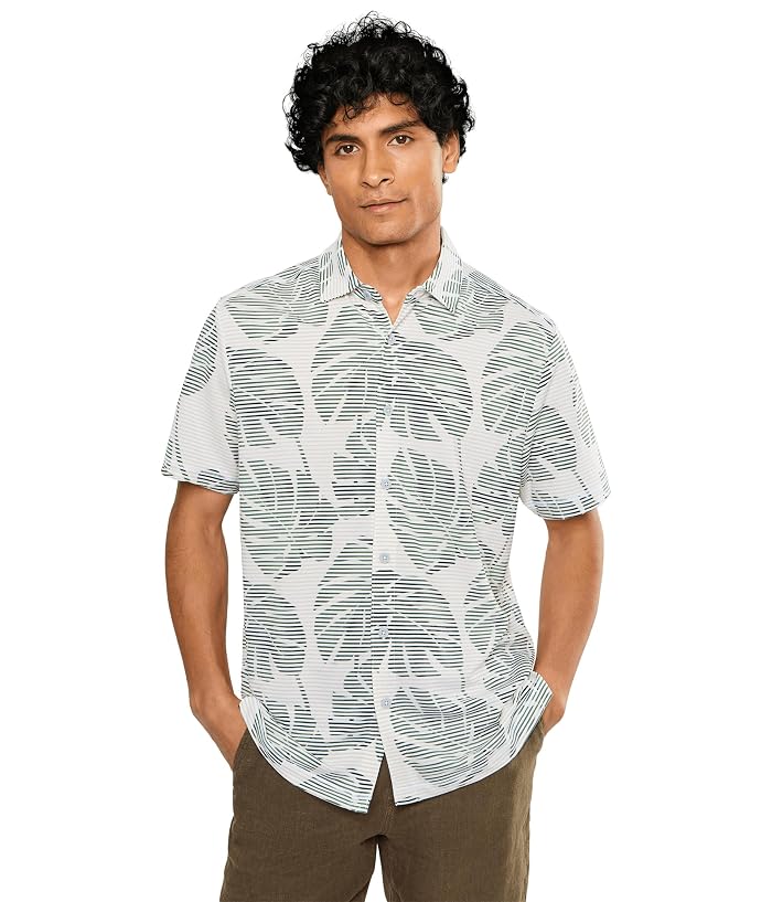 Tommy Bahama Costa Wave Monstera Mash Short Sleeve Camp
