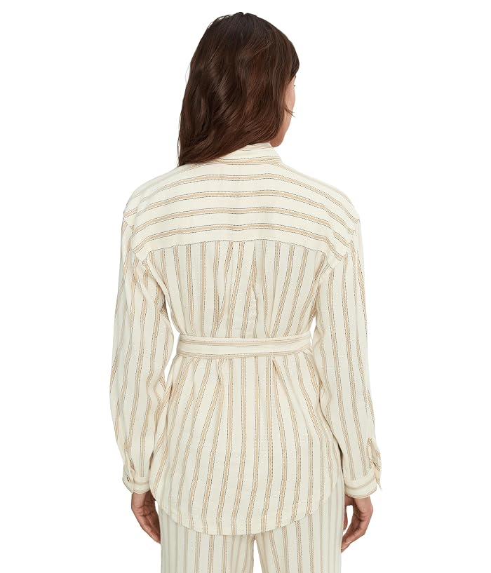 Liverpool Los Angeles Belted Stripe Shacket - Image 4
