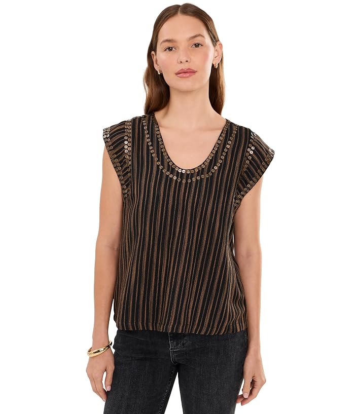 Sanctuary Outsider Embellished Shell Tops