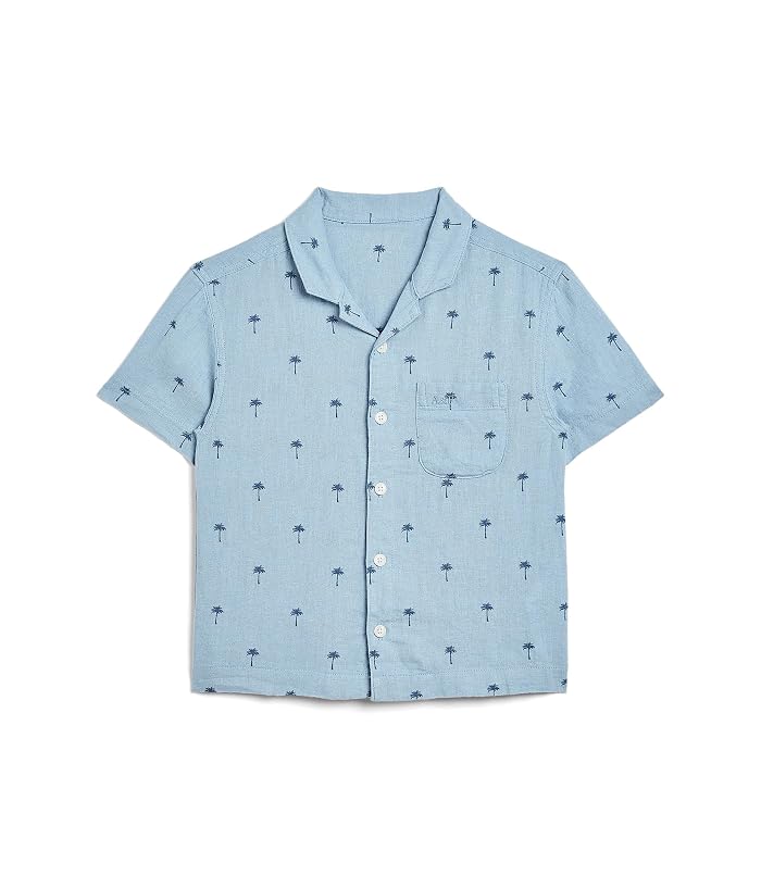 abercrombie kids Linen Camp Shirt (Big Kids)