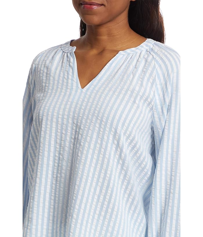 L.L.Bean Seersucker Split-Neck Shirt - Image 4