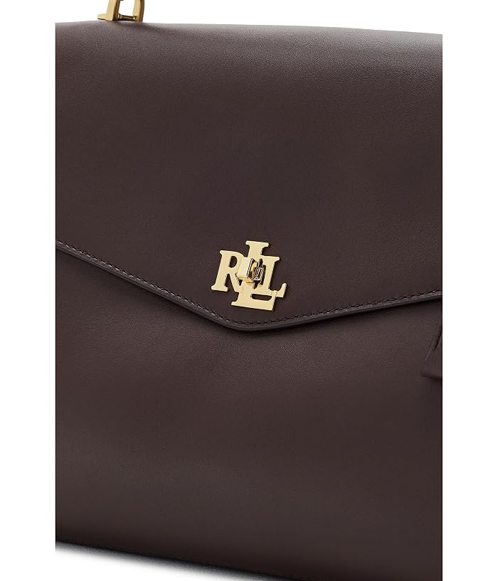 Lauren Ralph Lauren Nappa Leather Medium Farrah Soft Satchel - Image 4
