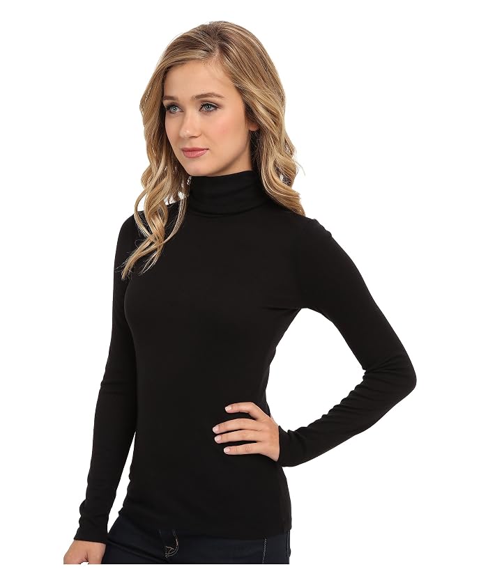 Splendid 1x1 Classic Long Sleeve Turtleneck - Image 2