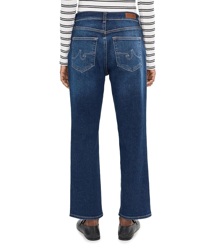 AG Jeans Brinley Mid-Rise Straight Crop in Outspoken - Image 4