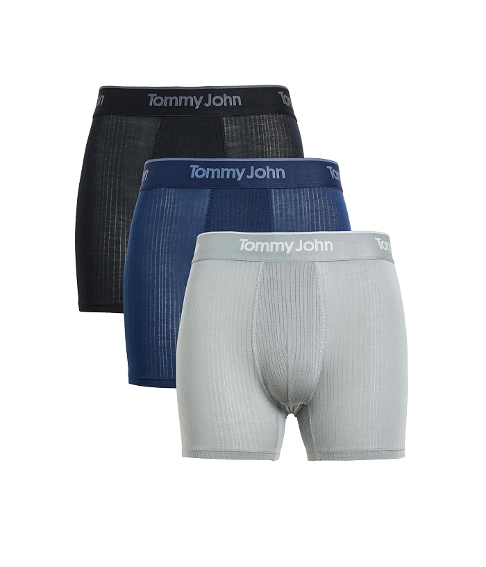 Tommy John Luxe Rib 4" Boxer Briefs 3-Pack
