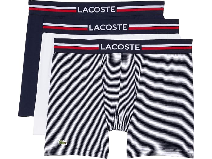Lacoste Boxer Briefs 3-Pack French Flag Iconic Lifestyle - Image 2
