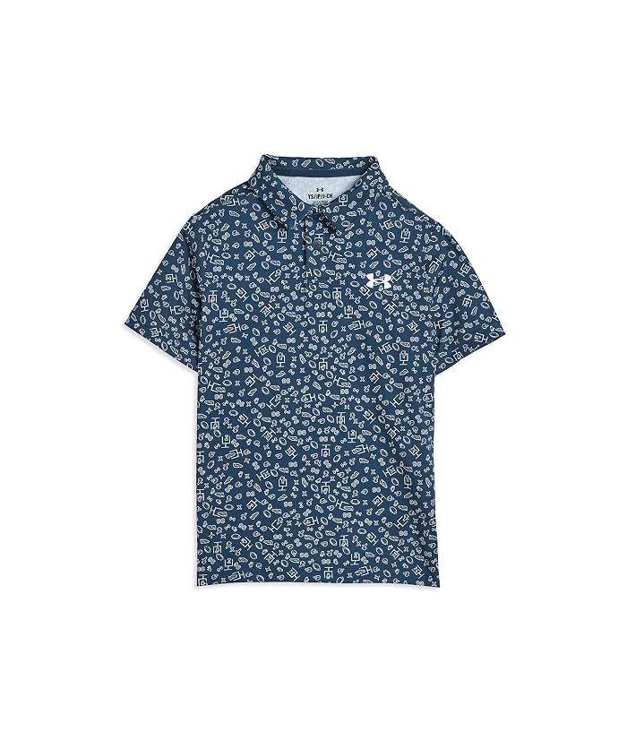 Under Armour Kids Matchplay Printed Golf Polo (Big Kid)