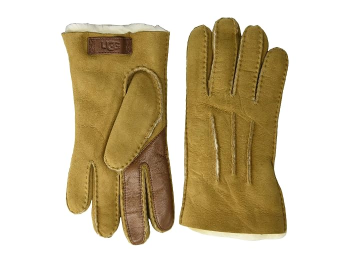 UGG Contrast Water Resistant Sheepskin Tech Gloves - Image 3