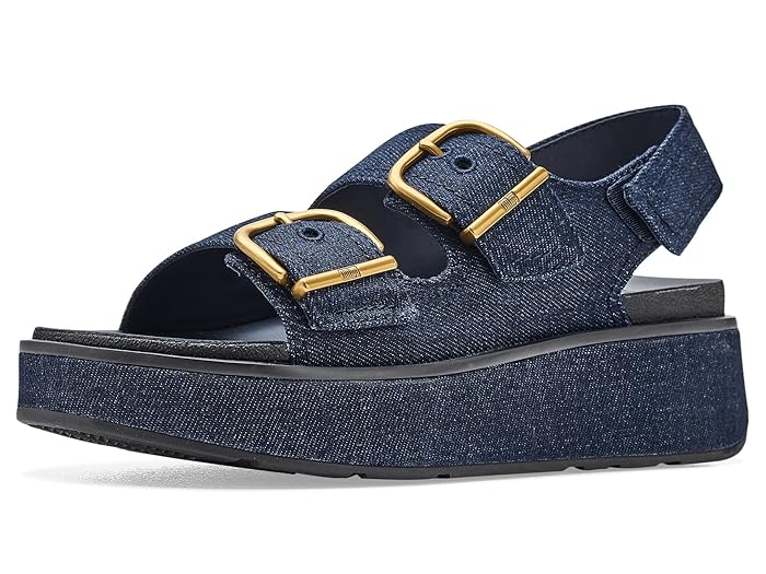 FitFlop Gen FF Max Buckle Denim Back Strap Sandals