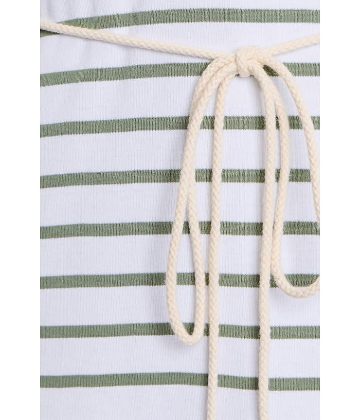 Lilla P Rib Stripe Side Slit Tank Dress - Image 4