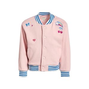 Hatley Kids Blossom Varsity Bomber (Toddler/Little Kid/Big Kid)