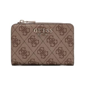 GUESS Yvonne Logo Zip Around Card Case Wallet