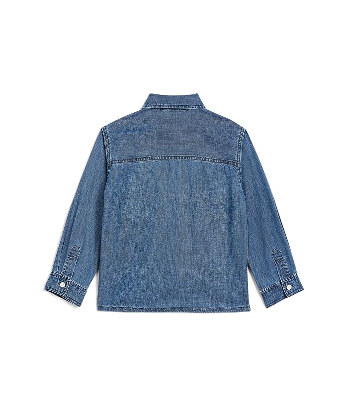abercrombie kids Denim Patch Shirt (Little Kid/Big Kid) - Image 2