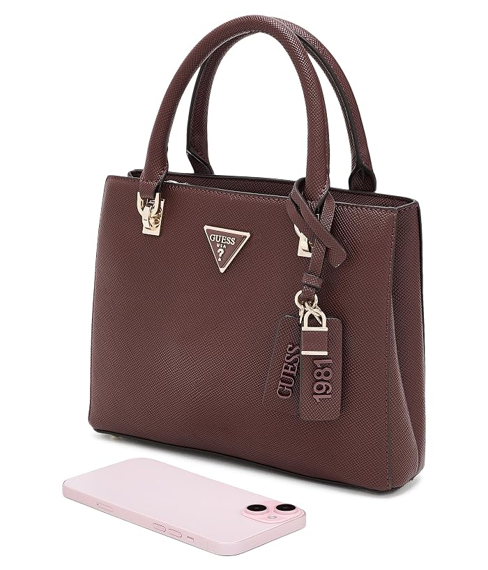 GUESS Noelle II Small Multi Compartment Satchel - Image 3
