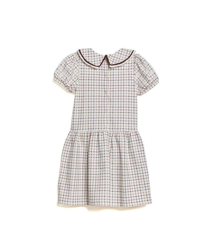 Janie and Jack Plaid Collar Dress (Toddler/Little Kid/Big Kid) - Image 2