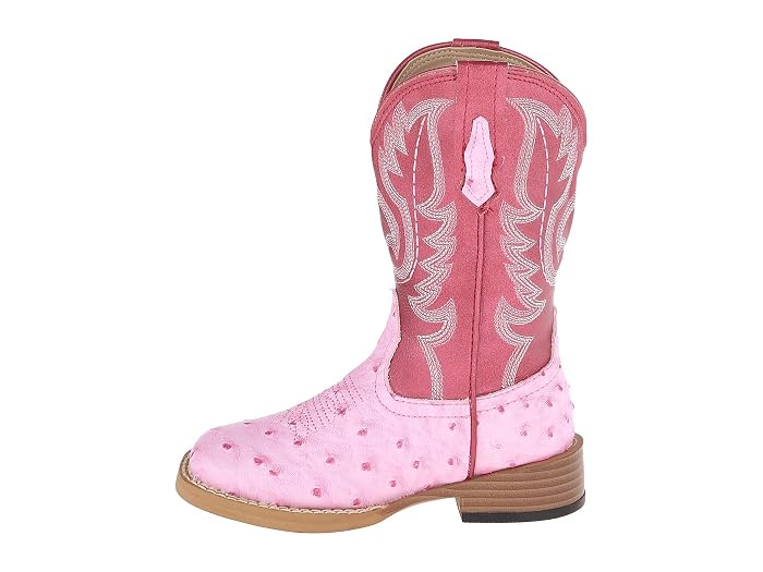 Roper Kids Square Toe Ostrich (Toddler/Little Kid) - Image 4
