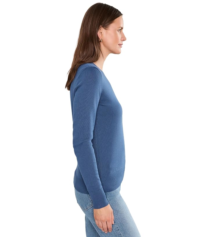 Lauren Ralph Lauren Embroidered-Logo Cotton-Modal Sweater - Image 3