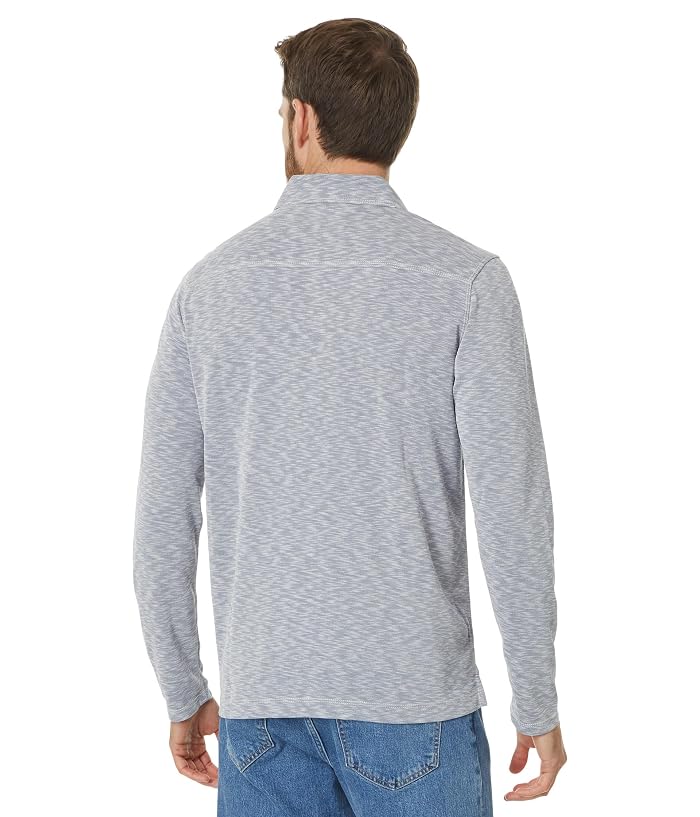Johnston & Murphy Vintage Slub Long-Sleeve Polo - Image 2