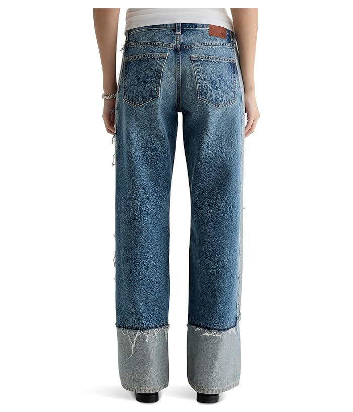 AG Jeans Adria Low Rise Baggy Wide Leg in 13 Years Otherworldly - Image 4
