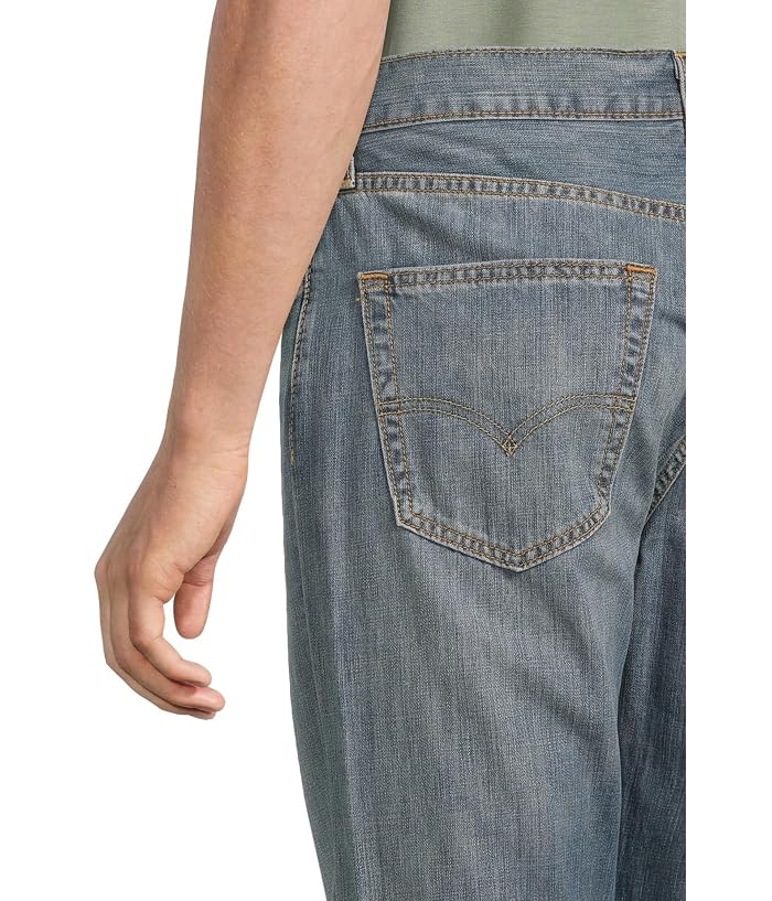 Levi's® Mens 527 Slim Boot Cut Jeans in Medium Chipped - Image 4