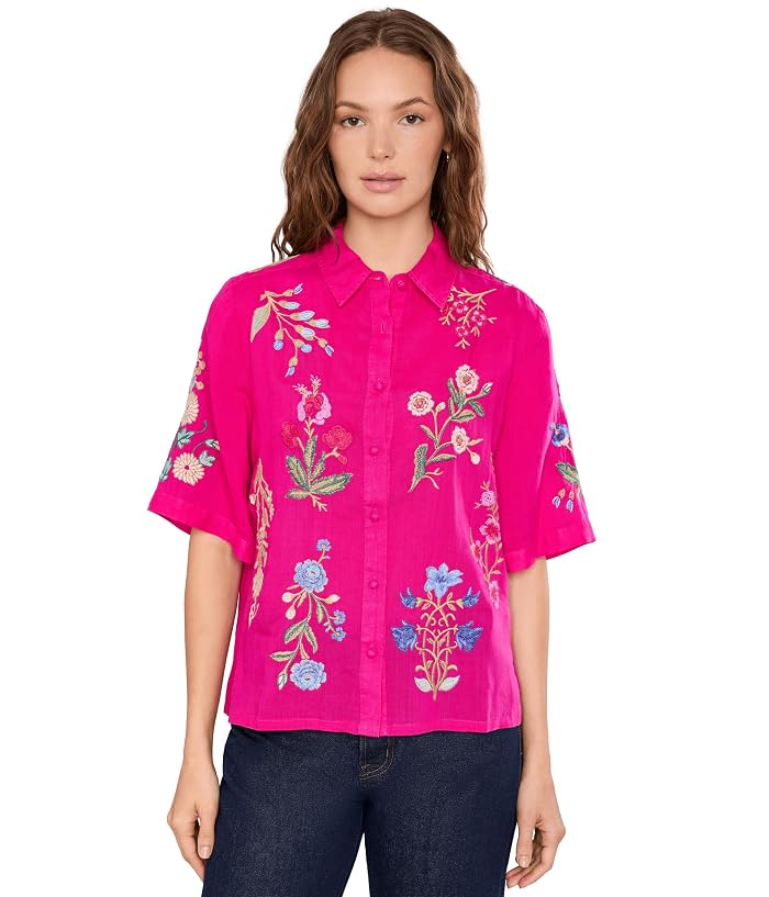 Johnny Was Relaxed Kimono Shirt - Beatrix