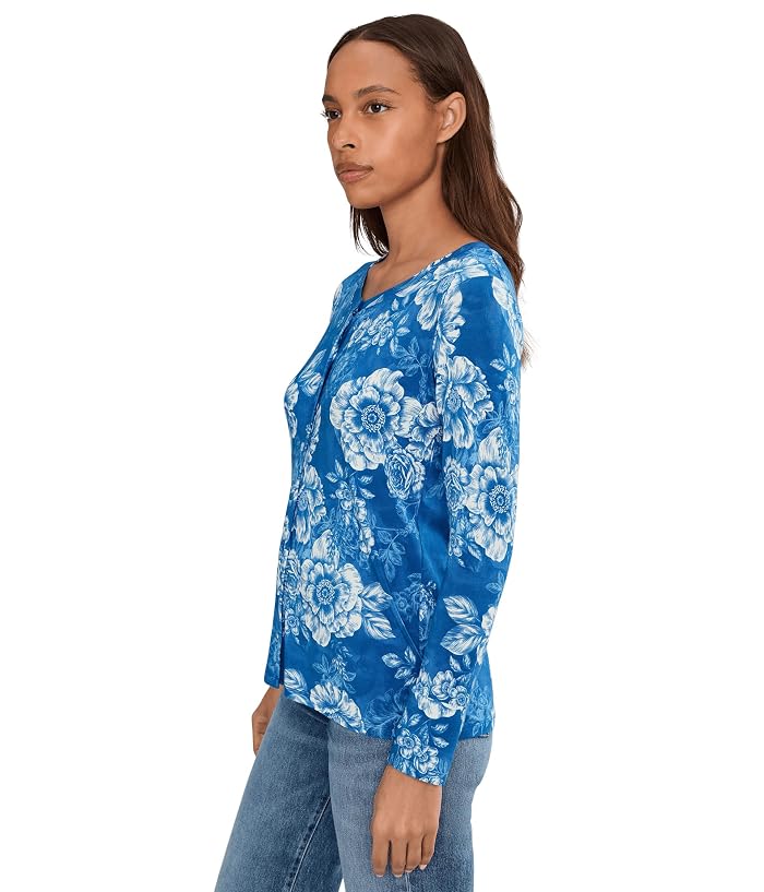 Johnny Was The Janie Favorite Collarless Button Down- Spiraea - Image 3