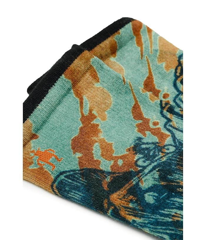 Smartwool Bike Zero Cushion Rugged Ride Print Crew Socks - Image 2