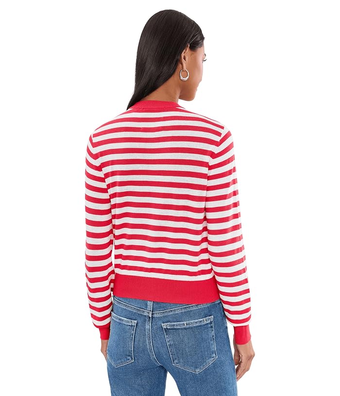 525 america Harlow Striped Button Down Cardigan - Image 4